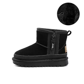 Детские ботинки Детские черные Jeep, черный