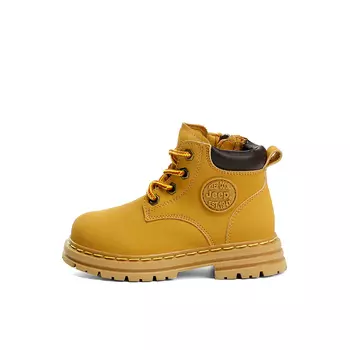 Детские ботинки Детские черные Jeep, цвет Earth Yellow