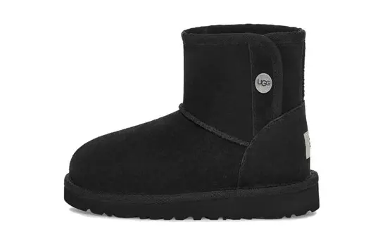 Детские ботинки Детские черные Ugg, черный