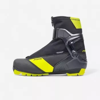 Детские ботинки Fischer, цвет black/fluo neon yellow
