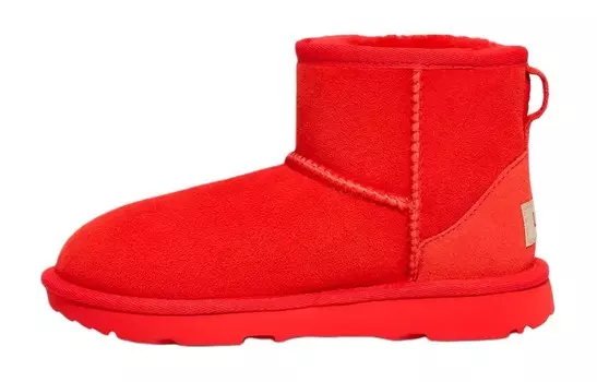 Детские ботинки GS Ugg, красный