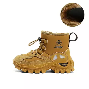 Детские ботинки Kids Light Brown Jeep, коричневый