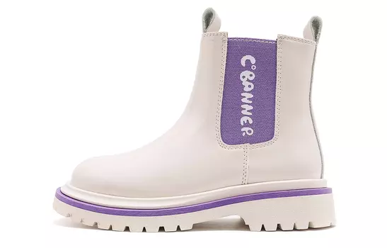 Детские ботинки Kids Sail/Кокосовое молоко/Платиновый фиолетовый C°Banner, бежевый