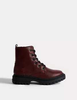 Детские ботинки на шнуровке Freshfeet (13 маленьких — 6 больших) Marks & Spencer