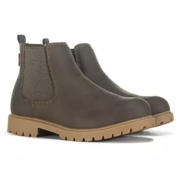 Детские ботинки с пряжкой Little Kid Levi'S, коричневый