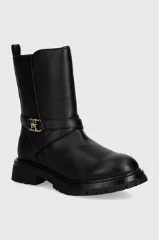 Детские ботинки Tommy Hilfiger, черный