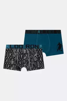 Детские боксеры 2 упаковки CR7 Cristiano Ronaldo, синий