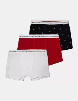Детские боксеры 3 упаковки Tommy Hilfiger, темно-синий