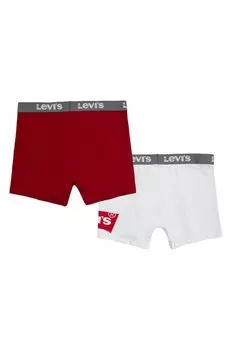 Детские боксеры Levi's (2 пары), белый