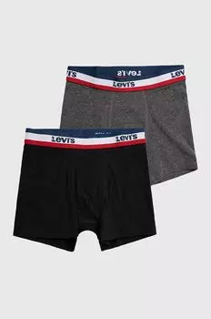 Детские боксеры Levi's, черный