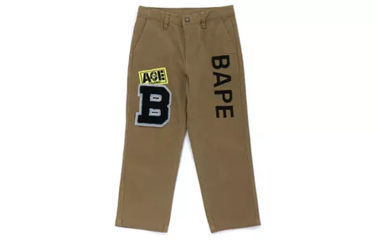 Детские брюки A Bathing Ape, коричневый