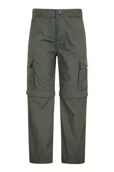 Детские брюки Active Convertible Mountain Warehouse, зеленый