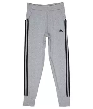 Детские брюки Adidas 3-Stripes Cotton, серый