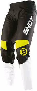 Детские брюки для мотокросса Devo Storm Shot, черный желтый