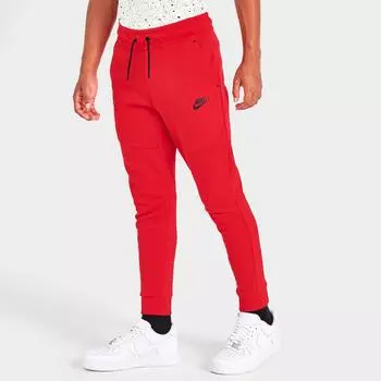 Детские брюки-джоггеры Nike Sportswear Tech Fleece, красный