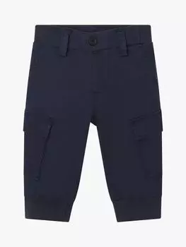 Детские брюки HUGO BOSS, темно-синие