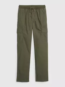 Детские брюки-карго Gap, зеленый