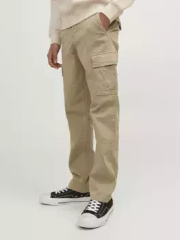 Детские брюки-карго Jack & Jones "JPSTKANE JJHARLOW CARGO NOOS JNR" Jack & Jones Junior, цвет Crockery