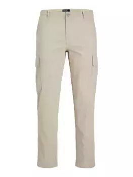 Детские брюки-карго Jack & Jones "JSPTKANE JJHARLOW CARGO NOOS JNR" Jack & Jones Junior, цвет Crockery