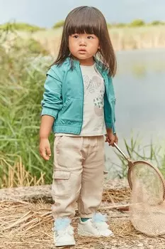 Детские брюки-карго Mayoral, бежевый