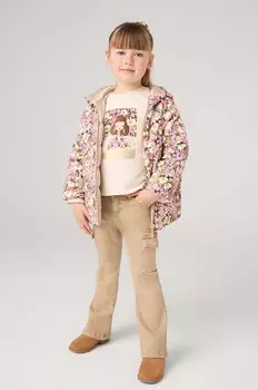 Детские брюки карго Mayoral z sery, розовый