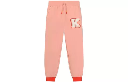Детские брюки Kenzo, оранжевый