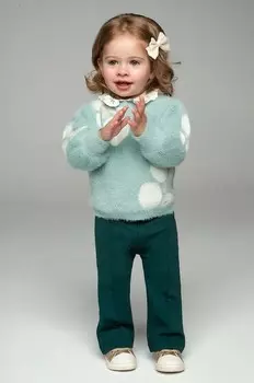 Детские брюки Mayoral, бирюзовый