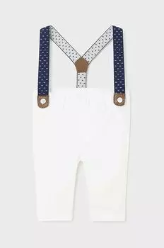 Детские брюки Mayoral Newborn, белый