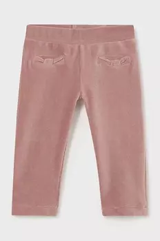 Детские брюки Mayoral, розовый