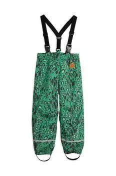 Детские брюки Mini Rodini, зеленый