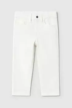 Детские брюки облегающего кроя, базовые Mayoral, белый