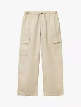 Детские брюки-парашют Benetton, бежевый