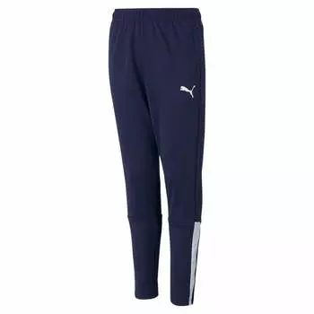 Детские брюки Puma TeamLIGA Training, темно-синий/белый