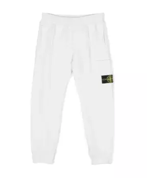 Детские брюки Stone Island, белый