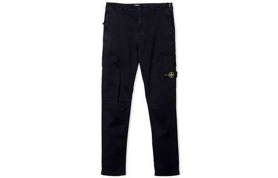 Детские брюки Stone Island, черный
