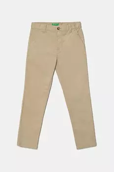 Детские брюки United Colors of Benetton, бежевый