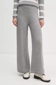 Детские брюки United Colors of Benetton с добавлением хлопка, серый