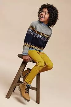 Детские брюки узкого кроя Mayoral., желтый