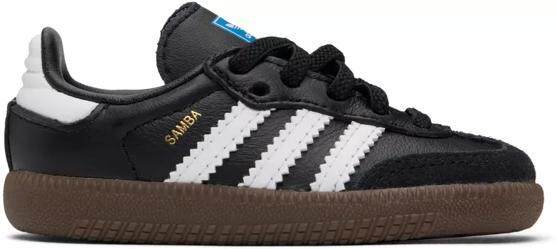 Детские черно-белые кроссовки Samba OG Adidas Kids