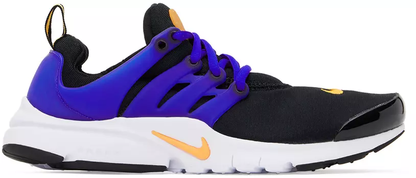 Детские черно-синие кроссовки Nike Presto