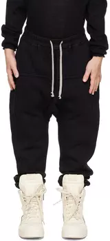 Детские черные брюки Prisoner Lounge Rick Owens