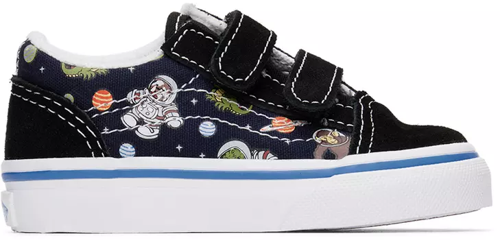Детские черные кроссовки Old Skool V Vans