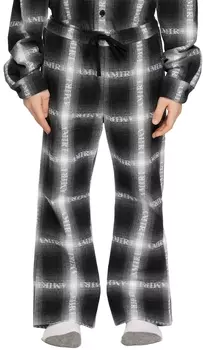 Детские черные пижамные брюки AMIRI