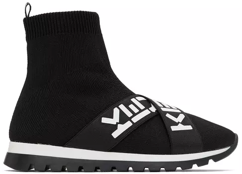 Детские черные спортивные кроссовки Kenzo