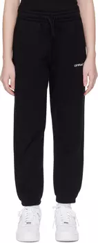 Детские черные спортивные штаны Bookish Off-White