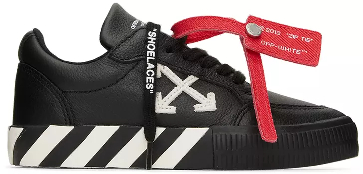 Детские черные вулканизированные кроссовки Off-White