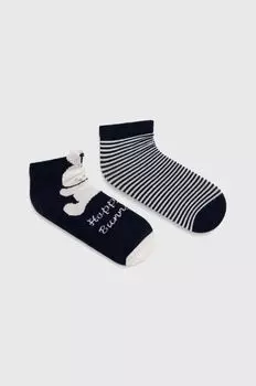 Детские/детские носки 2 упаковки United Colors of Benetton, темно-синий