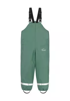 Детские дождевики с подтяжками "Skjolden" Normani, темно-зеленый