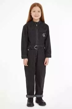 Детские джинсовые комбинезоны Calvin Klein, черный