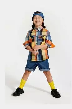 Детские джинсовые шорты Coccodrillo, синий